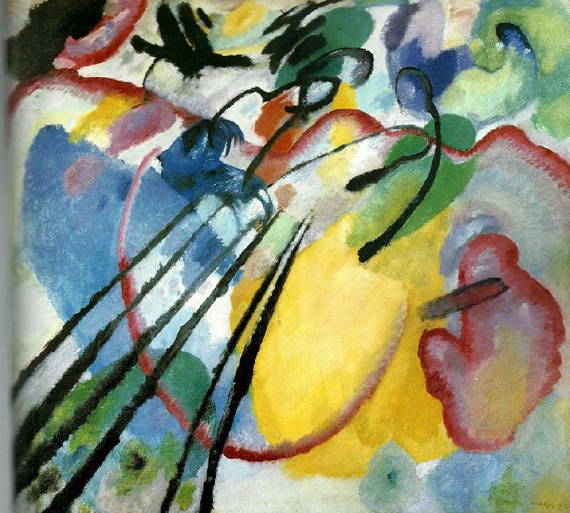 Wassily Kandinsky improvisation 26,rowing oil painting picture